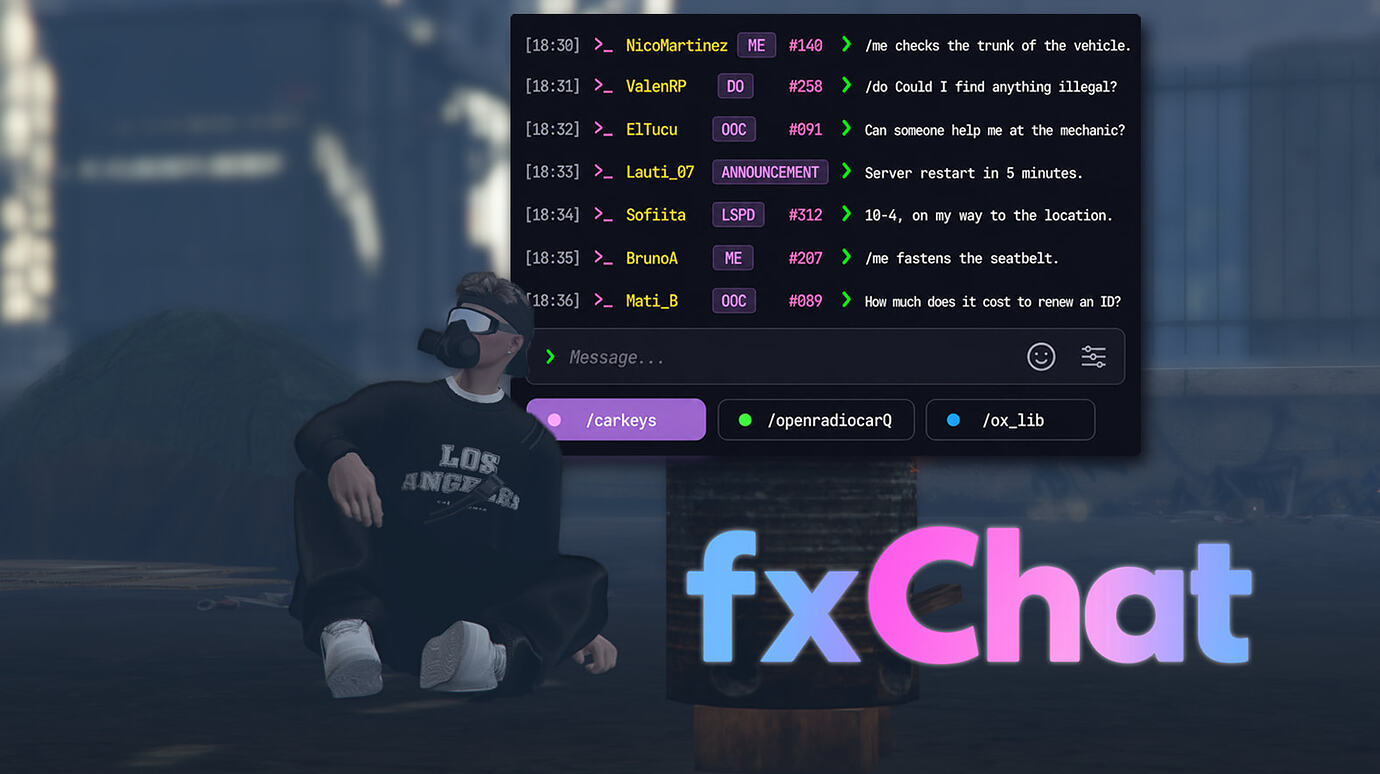 fxChat — A better FiveM chat - FiveM Releases - Cfx Forum