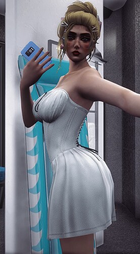 [PAID] Corset Dress Physic Animated thumbnail 3