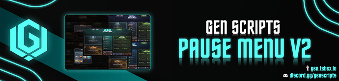 [PAID][QB/ESX] GEN Pause Menu V2 (5 Color Theme)(12 Minigame) thumbnail 3