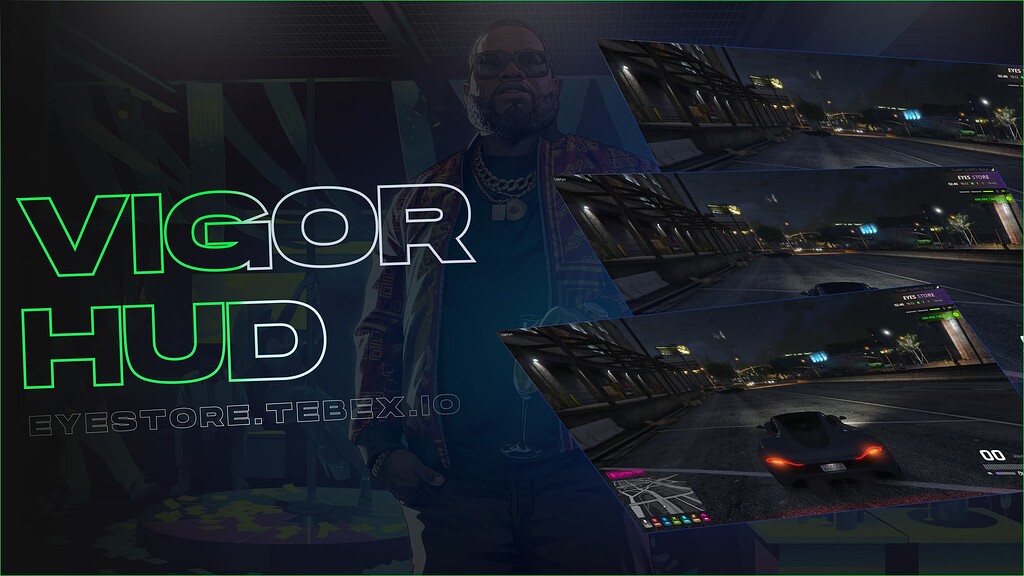 [RELEASE] VIGOR HUD — #1 Premium QBCore HUD Script | FiveM Advanced HUD ...