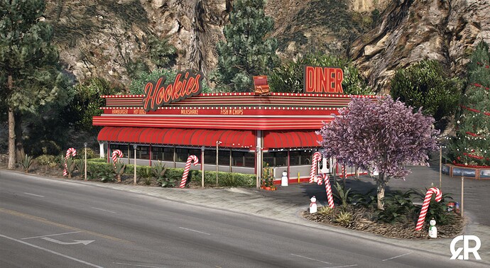 [MLO] [PAID] Hookies Diner MLO | 3x Location Bundle thumbnail 11