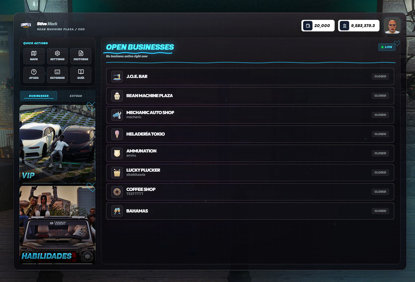 FiveM Pause Menu Script [ESX/QB/QBX] - FiveM Releases - Cfx Forum