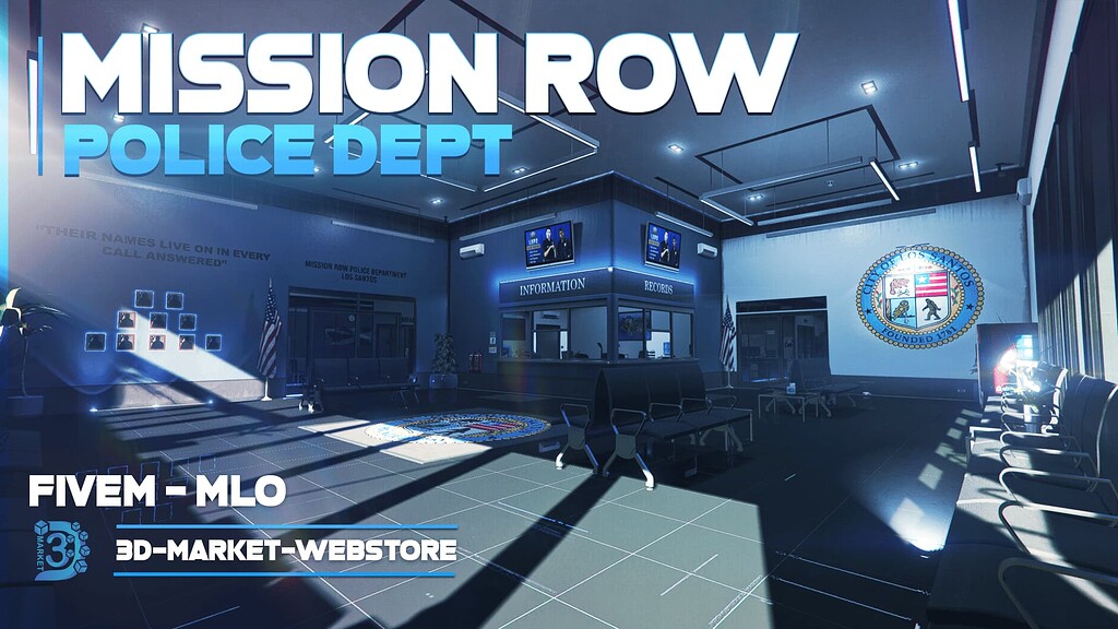 Fivem Department Roster Designs FiveM Maps | Mission Row Police Department - FiveM Releases - Cfx.re ...