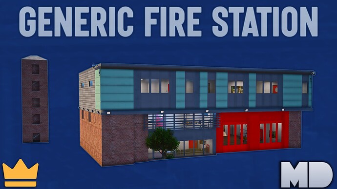 MDXBK Generic Fire Station MLO - Vespucci Thumbnail