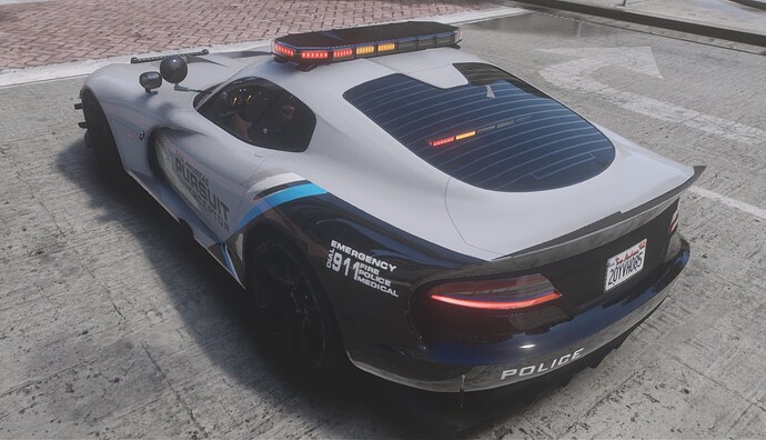 [PAID] Police Banshee GTS [Non-ELS] | Callsign System | Lore Friendly thumbnail 3