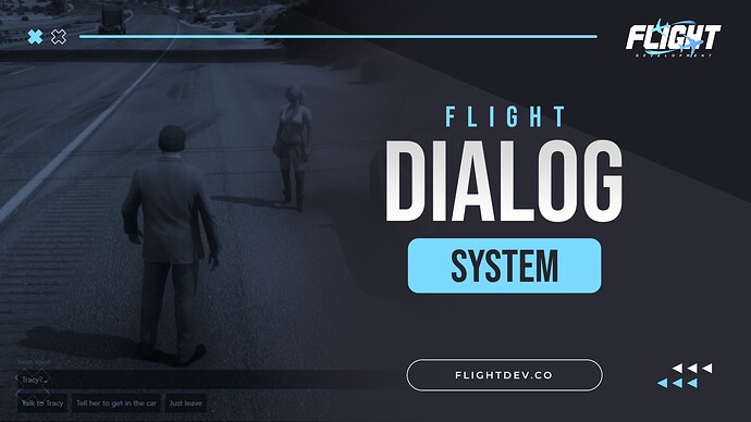 Flight Dialog | Conversations, Buttons, Inputs, and more! Thumbnail