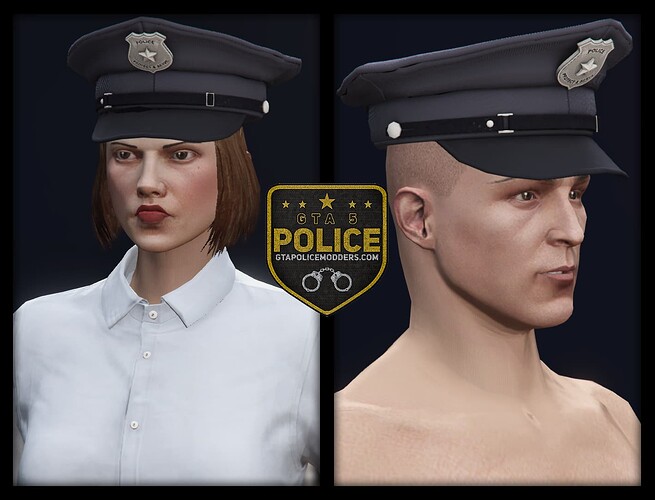 [PAID] Police Officer Cap (Male and Female) Thumbnail