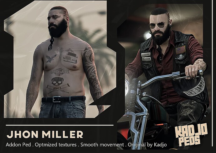  [ADD ON PED] THE LOST Jhon Miller Thumbnail