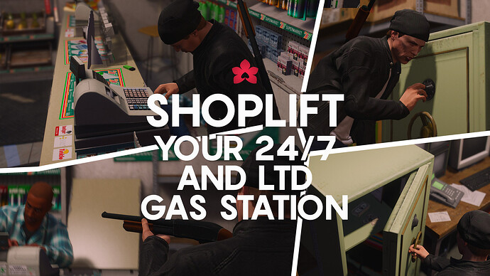 [ESX|QB|OX] 24/7 and LTD Store Robberies | Shoplifting Thumbnail