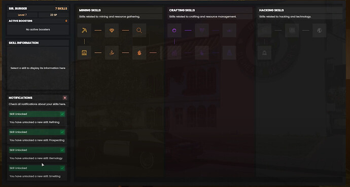 Skill Tree | BURGERMODS.COM | Fivem Script | QB QBOX ESX STANDALONE thumbnail 2