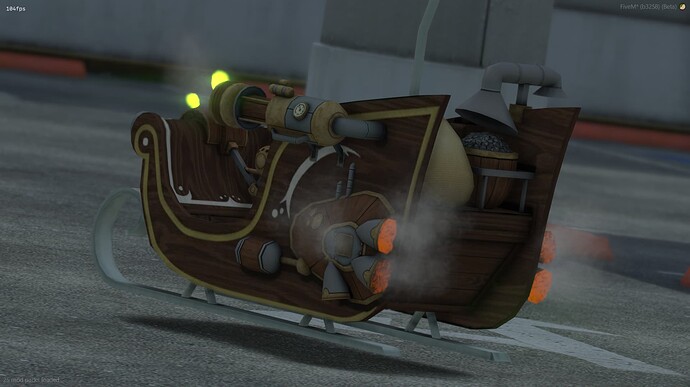 [PAID] Steampunk Flying Sleigh | Kire Customs thumbnail 3