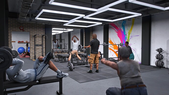 [MLO] Modern Gym thumbnail 2