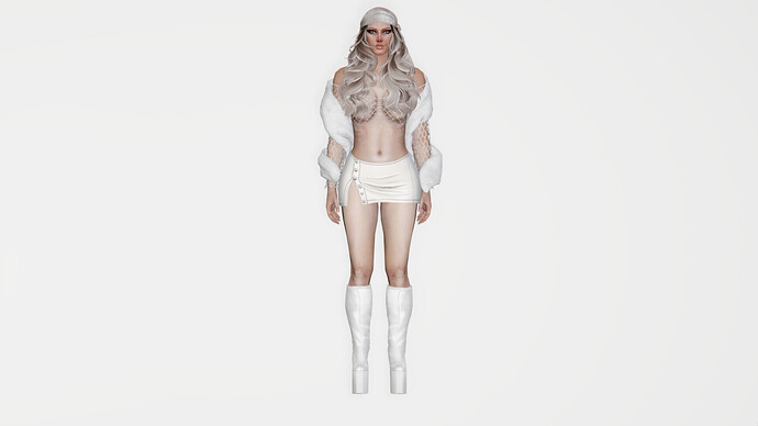 [PAID] Sierra Wavy Hairstyle mp Female (NWHAIR020) thumbnail 2