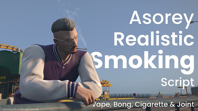 Asorey Realistic Smoking