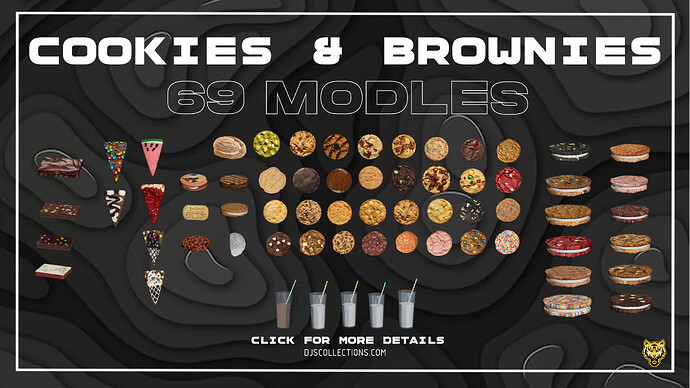 [PAID] [PROPS] Cookies & Brownies v2 Thumbnail