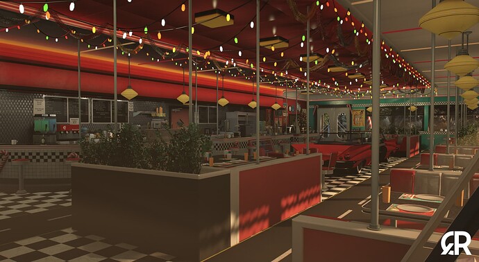 [MLO] [PAID] Hookies Diner MLO | 3x Location Bundle thumbnail 3