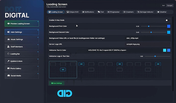 Loading Screen With Live Editor Fully Customizable [Standalone][PAID] thumbnail 9