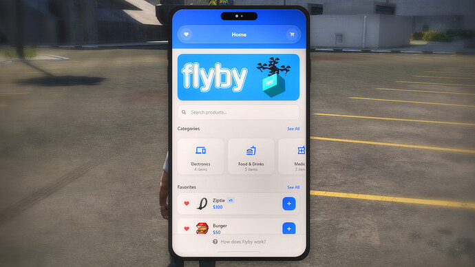App homepage
