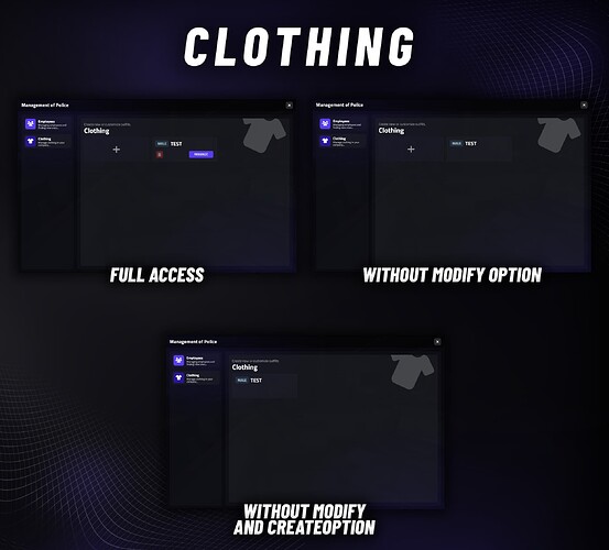 clothing