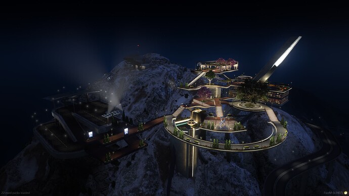 SkyDome – Mount Chiliad Event Venue MLO for FiveM | Wedding Map, Nightclub, Fireworks & Bartender System thumbnail 2