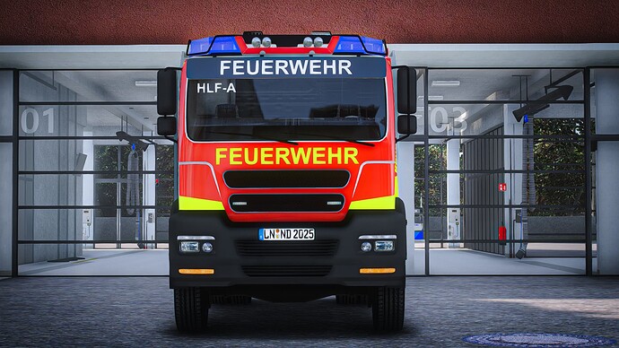 [NON-ELS + ELS]MTL RENTNER FIRETRUCK thumbnail 2