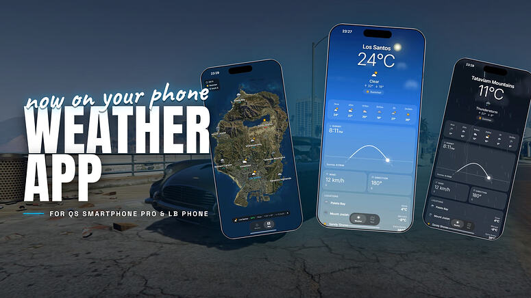 [免费] HZ Weather — 适用于QS智能手机Pro的天气应用（原生界面、实时数据、区域感知功能）