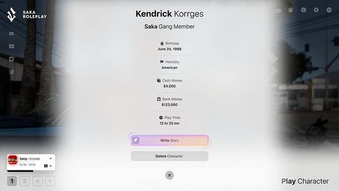 Saka Start Up (Loadingscreen,Multicharacter & Spawn) - Advanced & Modern thumbnail 4