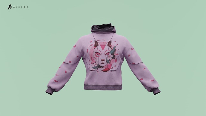Hoodie with Piping (MP Male) thumbnail 2