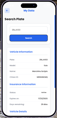 Complete Insurance Management App for LBPhone & GKSPhone | Vehicles, Health & Home thumbnail 5