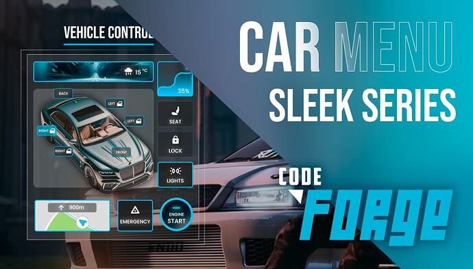 [RELEASE] [Standalone] The most beautiful Vehicle Control in FiveM! Sleek Series Thumbnail
