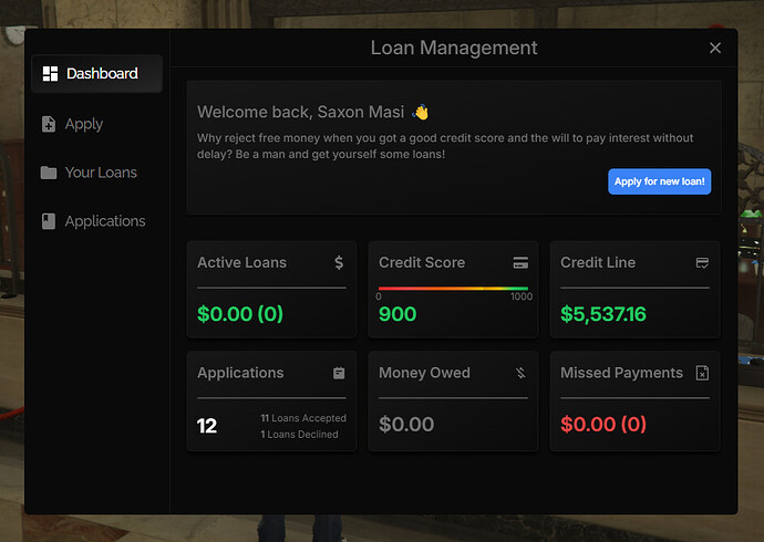 [QB/ESX] Loans aka No1 Loans System Script Thumbnail
