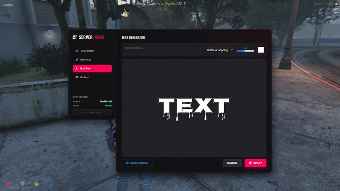 [PAID] Woozy Studio's | Graffiti Script [QB/QBox/ESX] thumbnail 4