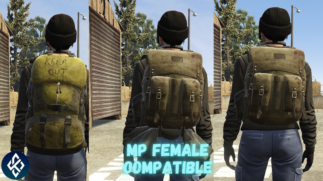[Paid] [Clothing] [MP M/F] Survivor Backpacks V1 | KD Customs - FiveM ...