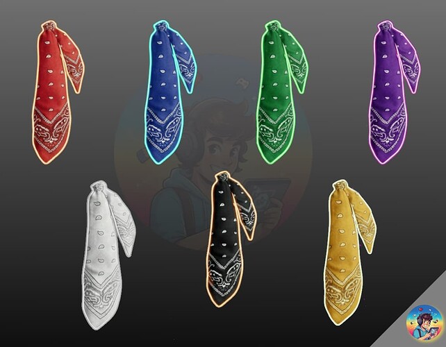 Pocket Bandana with Physics thumbnail 3