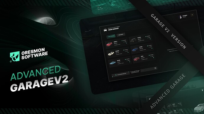 Fivem Garage Script - Purchaseable ,Manageable, In-Game Createable, Real Parking Thumbnail