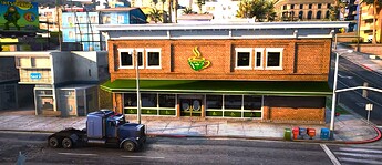 [MAP] Emerald Coffeshop GTA5, FiveM (New Interior Oeuvre Gallery) thumbnail 2