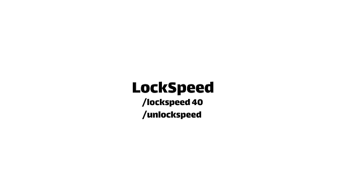 lockspeed