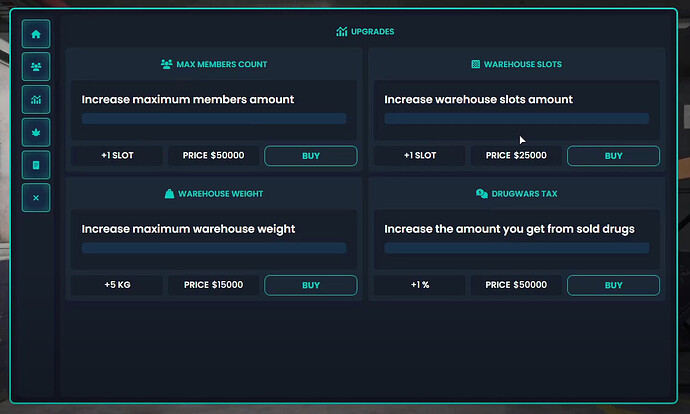 [PAID] [ESX] The most complete gang/crime organizations system including advanced tablet, zone capturing and drug wars. [pc_organizations] thumbnail 4