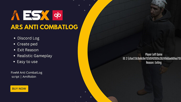 [Paid] ARS Anti CombatLog Feature for Roleplay Servers Thumbnail