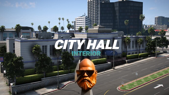 CITY HALL  MLO , Fivem MLO  Thumbnail