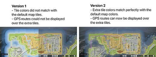 Extra Map Tiles v2 - Add extra textured tiles on the pause menu map (and minimap) - New and revamped version thumbnail 5