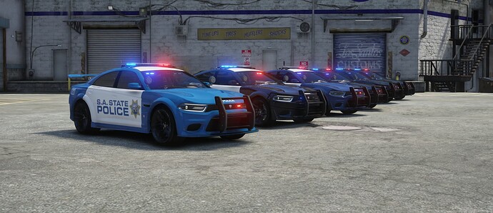 Police Buffalo W/ Widebody Kit (Non-ELS) (Callsign System) thumbnail 2