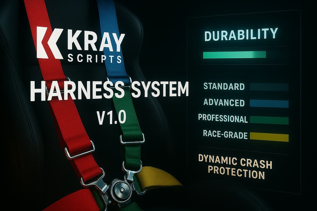Kray Scripts - Harness System - FiveM Releases - Cfx Forum