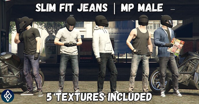 SLIM FIT JEANS  MP MALE (1)