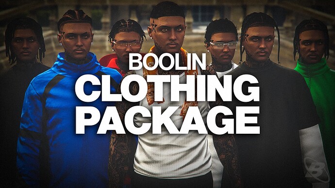 [CLOTHING] Boolin Clothing Package Thumbnail