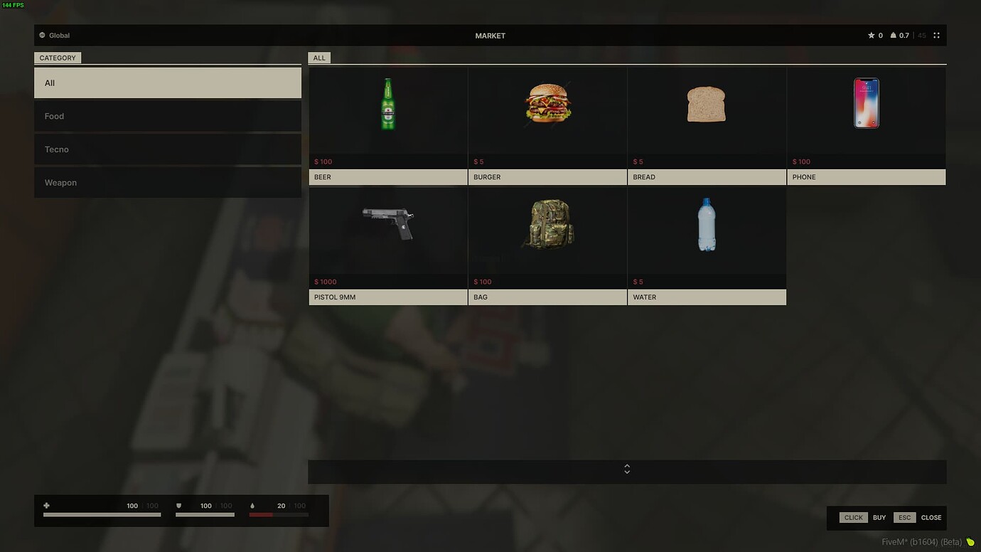 0DAY BP Grid Inventory System [ The Day Before inspired] - FiveM ...