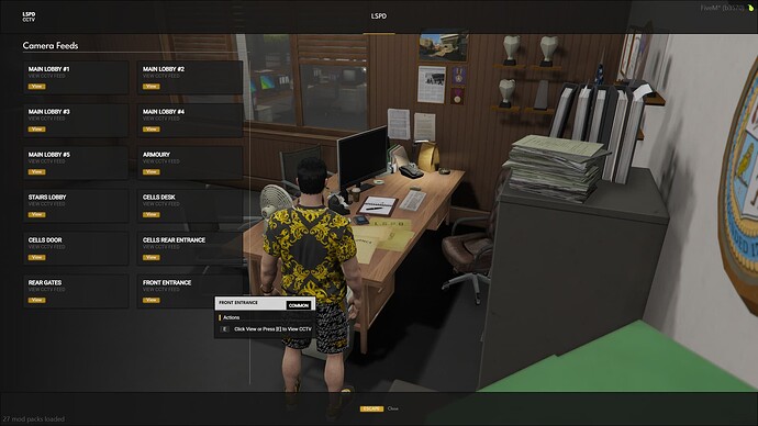 [PAID] [QB] CCTV | Infinitely Expandable CCTV System | CCTV Props | Screenshots | Thermal Vision | Night Vision thumbnail 3