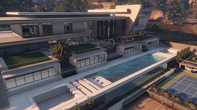 [FiveM MLO] Crestview Mansion – Luxury Mega Mansion in Vinewood Hills thumbnail 3