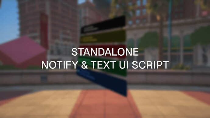 [PAID][STANDALONE] Notify & Text UI Thumbnail