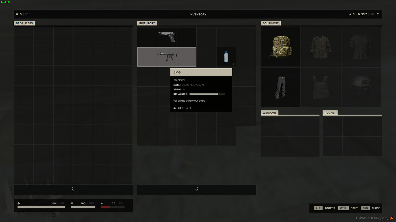 0DAY BP Grid Inventory System [ The Day Before inspired] - FiveM ...